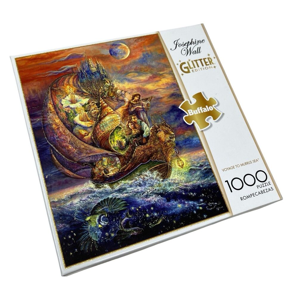Josephine Wall Voyage to Murrlis Sea Glitter Edition 1000‎ Piece Buffalo  Puzzle